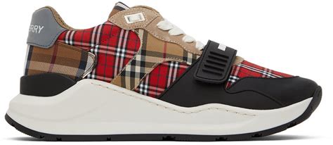 red burberry trainers|burberry trainers for men.